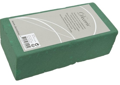 Decoris green floristry foam - decoris,