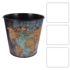  Vintage Decor Storage Baskets Waste Container Decorative Trash Can