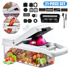 Professional Mandolin Slicer Food Cutter Fruit Vegetable Chopper Grater Peeler