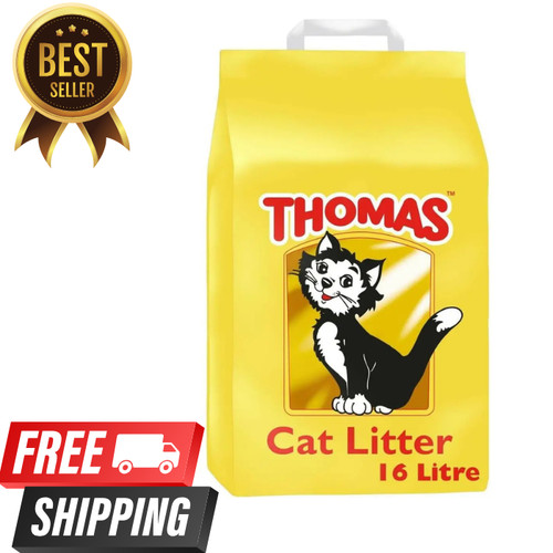 Thomas cat litter 16ltr highly - litter,