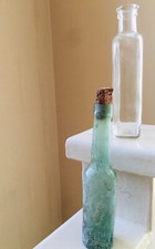 2 Antique Glass Bottles