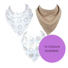 MuslinZ Baby Dribble Bibs 100%