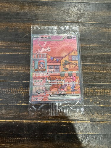 Pokemon card sealed mew - sealed, ex