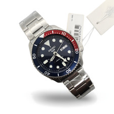 Seiko 5 Sports Automatic 42mm Men's Watch Gift SKX SRPD53K1, 'PEPSI' - NEW
