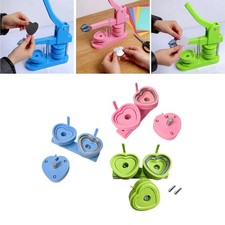 Heart Shaped Badge Pin Maker