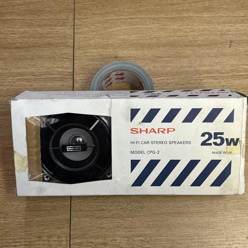Sharp classic car speakers - sharp,