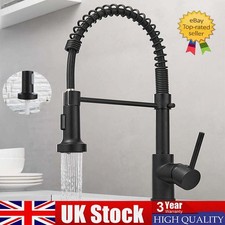 360° Kitchen Sink Mixer Taps Pull Out Spout Spray Single Lever Modern Mono Tap🔥