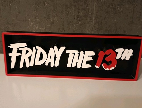 Friday 13th sign printed - 13th,