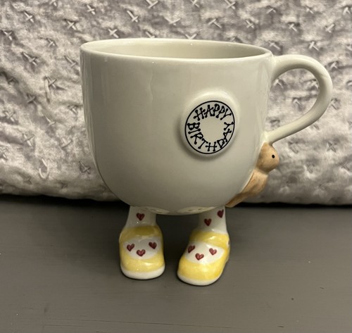 Happy birthday mug walking - happy,