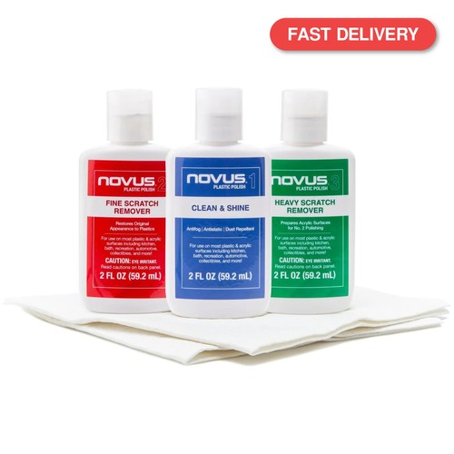 Novus plastic polish kit x - novus,