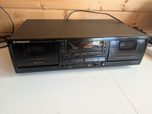 Pioneer double cassette deck - pioneer,