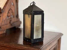 Horn Lantern with Steel &Horn