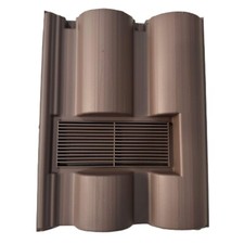 Roof Tile Vent for Marley Bold Roll with Optional Flexi Pipe Adaptor - 4 Colours