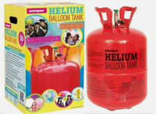 Small Balloon Helium Gas Disposable Cylinder Party inflates 30 latex Balloons UK