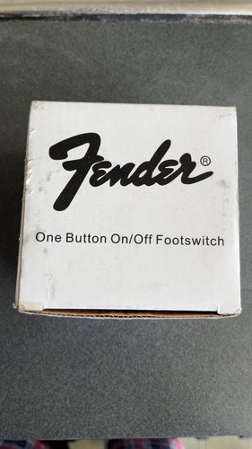 Fender one button - button, foot