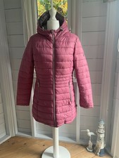 TRESPASS LADIES MAVIS REVERSIBLE ROSE BLUSH / GREY JACKET SIZE M  (Worn Twice)
