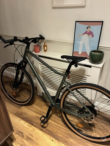 Green hybrid rockrider actv - hybrid,