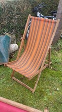 Vintage Foldable Deck Chairs