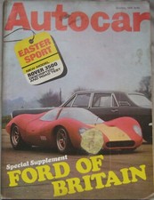 Autocar magazine 18 April 1968