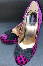 Joe Browns Purple Velvet Polka