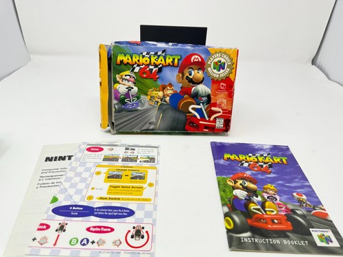 Mario kart n64 cib - mario,