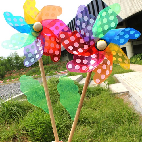 3pcs outdoor garden windmill - outdoor,