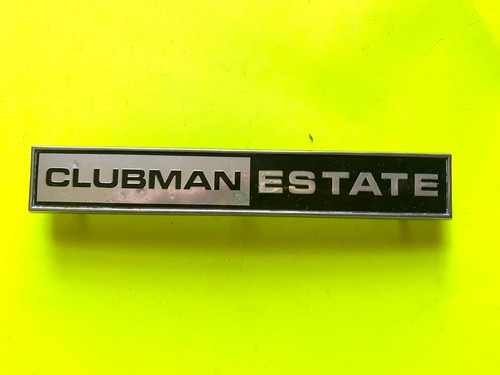 Vintage car badge - badge, mini