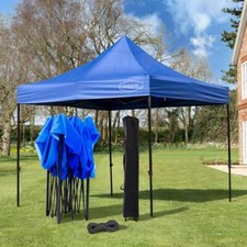 Harrier 3m x 3m Gazebo | HEAVY DUTY GARDEN GAZEBO – Pop Up Gazebo Marquee Canopy