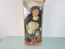 Steiff doll sister with deer