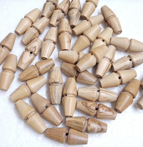 Wooden toggle buttons - wooden,