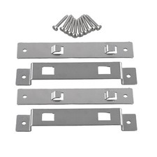 Sturdy Stainless Steel Mounting Bracket for Hanging Wooden Bird Houses