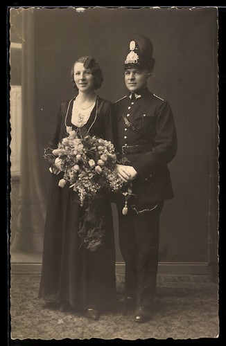 German policeman in - german, ak