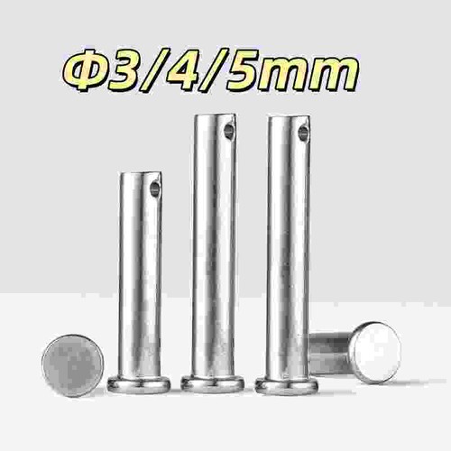 Flat head clevis - clevis, through