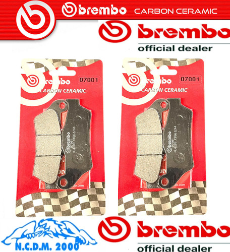 Pairs brake pads brembo - brake,