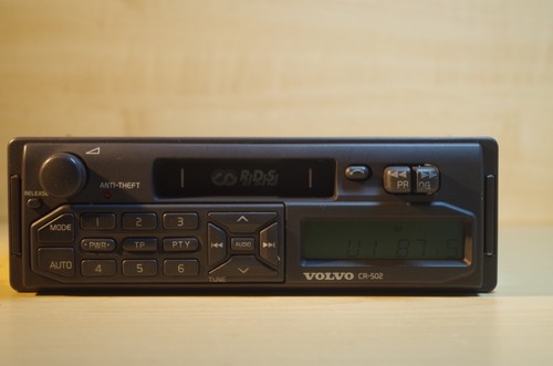 Volvo 502 cassette radio - volvo, ct-502,