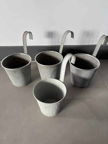 Plant pots wall railing - plant,