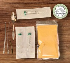 Baby bird parrot  budgie Hand feeding  food kit 10ml, 5ml syringes  crop tubes 