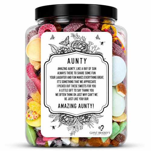 Aunty sweet jar - -, giant