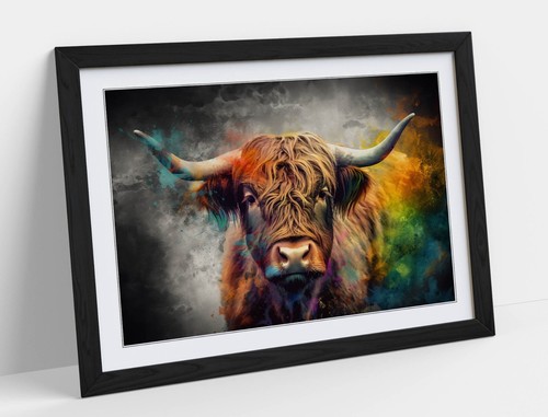 Highland cow multi colour dust - highland,