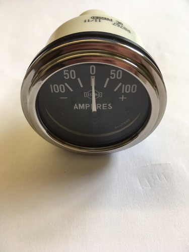 24v classic vintage ammeter - 24v,