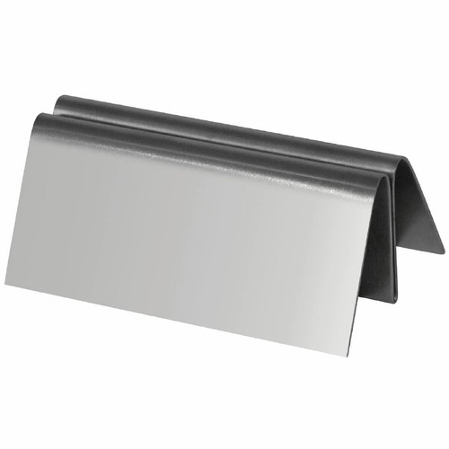 Olympia stainless steel menu - steel,