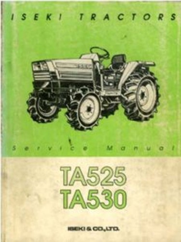 Iseki tractor ta525 - tractor, &