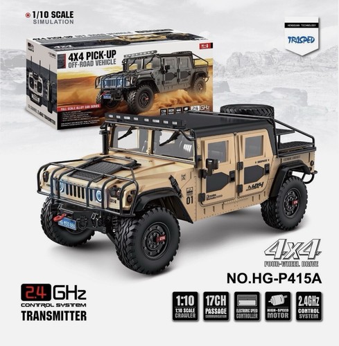 Hummer 4x4 truck - 1/10,