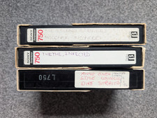 3 Betamax Video Tapes | Music