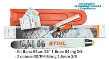 Kit Barra Spragna Stihl Light06 3003 000 5231 63cm+2catene 3/8 1,6mm 3621/3652