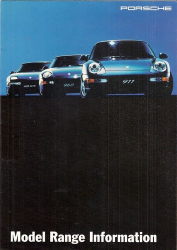 Porsche range 1994 uk - range,