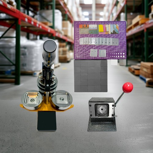 Magnet maker machine 2x2in - magnet,