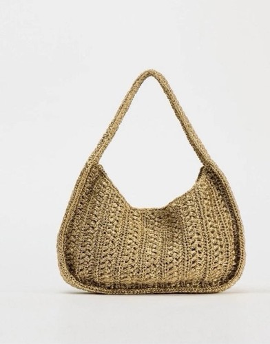 Zara woven shiny - zara, shopper