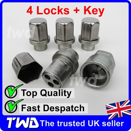 Alloy wheel locking - locking, nuts