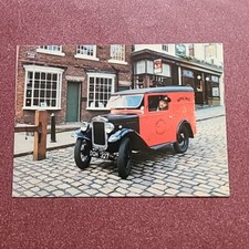DGH 327 Austin Seven Van, Post Office Postcodes Postcard NWPB PR2, Unposted.